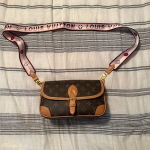 Monogram Brown Crossbody Bag